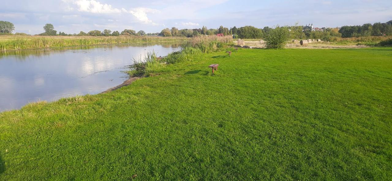 Pole Namiotowe Nad Rzeka Biebrza W Goniadzu